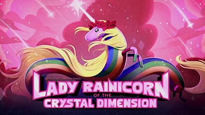 Lady Rainicorn of the Crystal Dimension